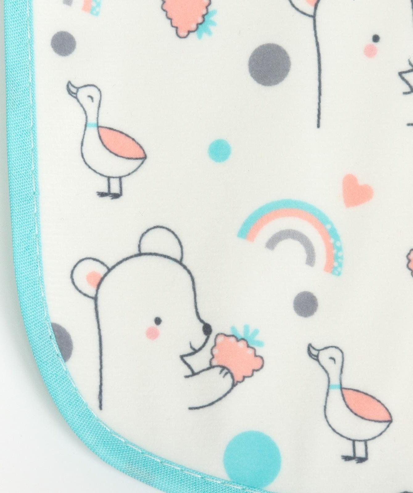 Набор: нагрудник детский Крошка Я, 20х29 см, 3 шт + подарок, Крошка Я