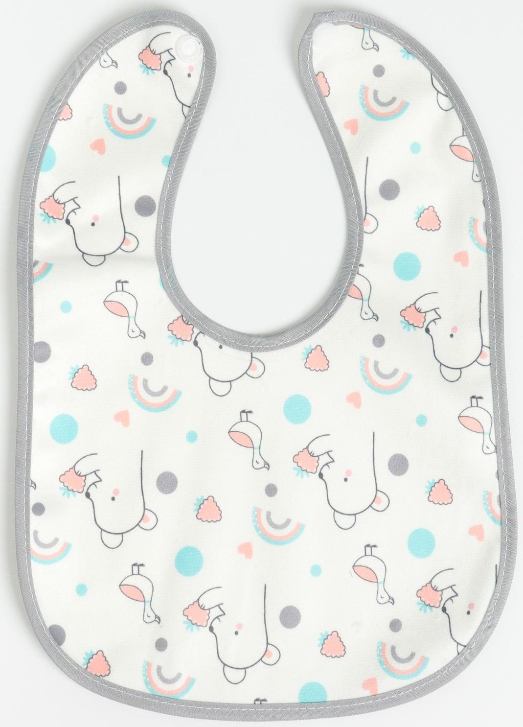 Набор: нагрудник детский Крошка Я, 20х29 см, 3 шт + подарок, Крошка Я