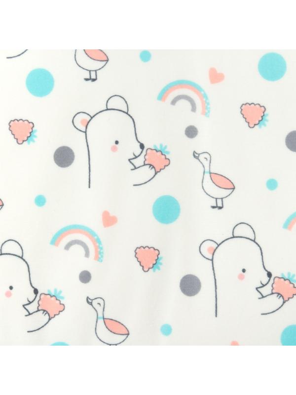 Набор: нагрудник детский Крошка Я, 20х29 см, 3 шт + подарок, Крошка Я