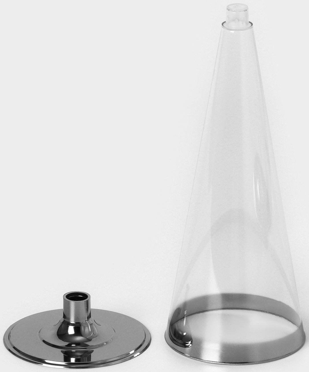 Бокал для шампанского «Флютэ», 150 мл, с металлизированными каемками, цвет прозрачный, 6 шт/уп