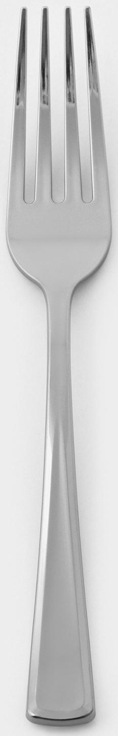 Вилка одноразовая, 19 см, цвет металлик, 6 шт/уп