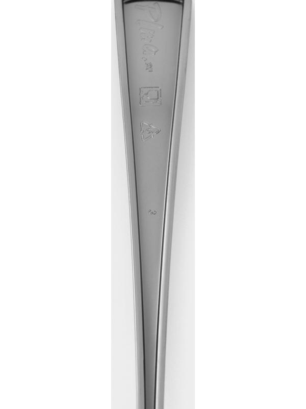 Вилка одноразовая, 19 см, цвет металлик, 6 шт/уп