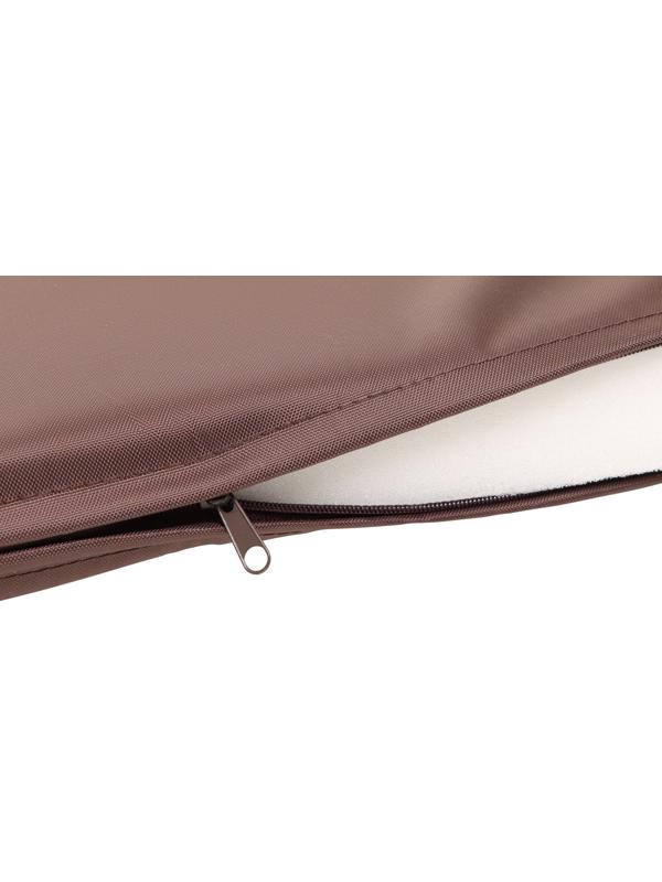 Подушка для дивана Альтернатива 53,5 х 49 х 5, коричневая