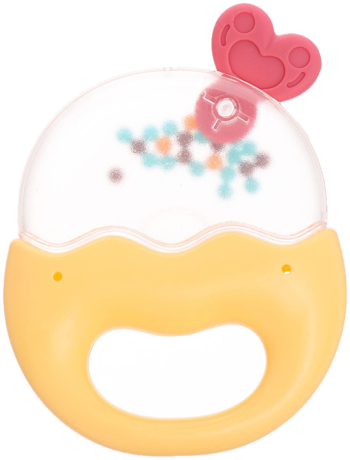 Погремушка детская «Леденец», с прорезывателем для зубов