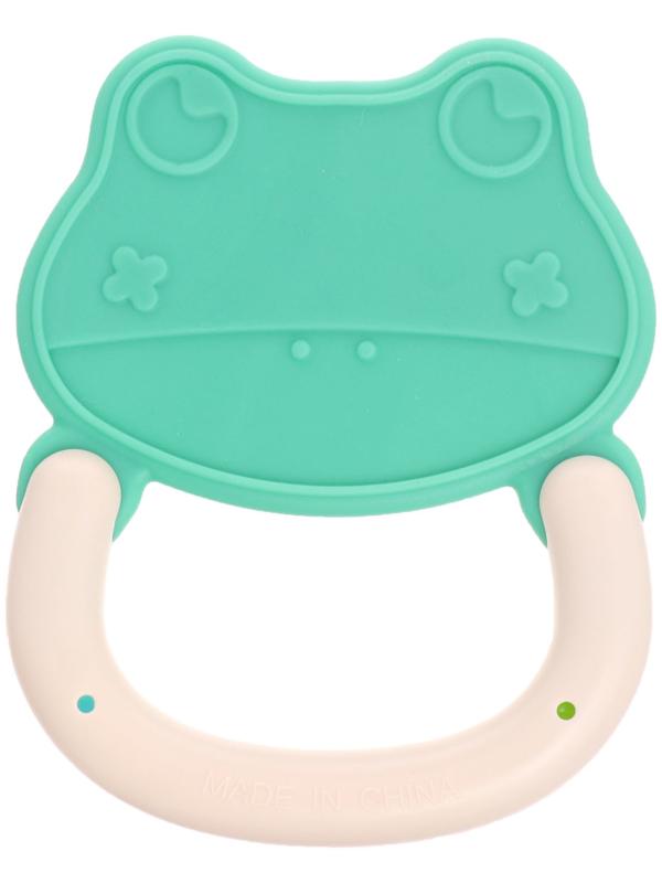 Погремушка «Лягушка», с прорезывателем