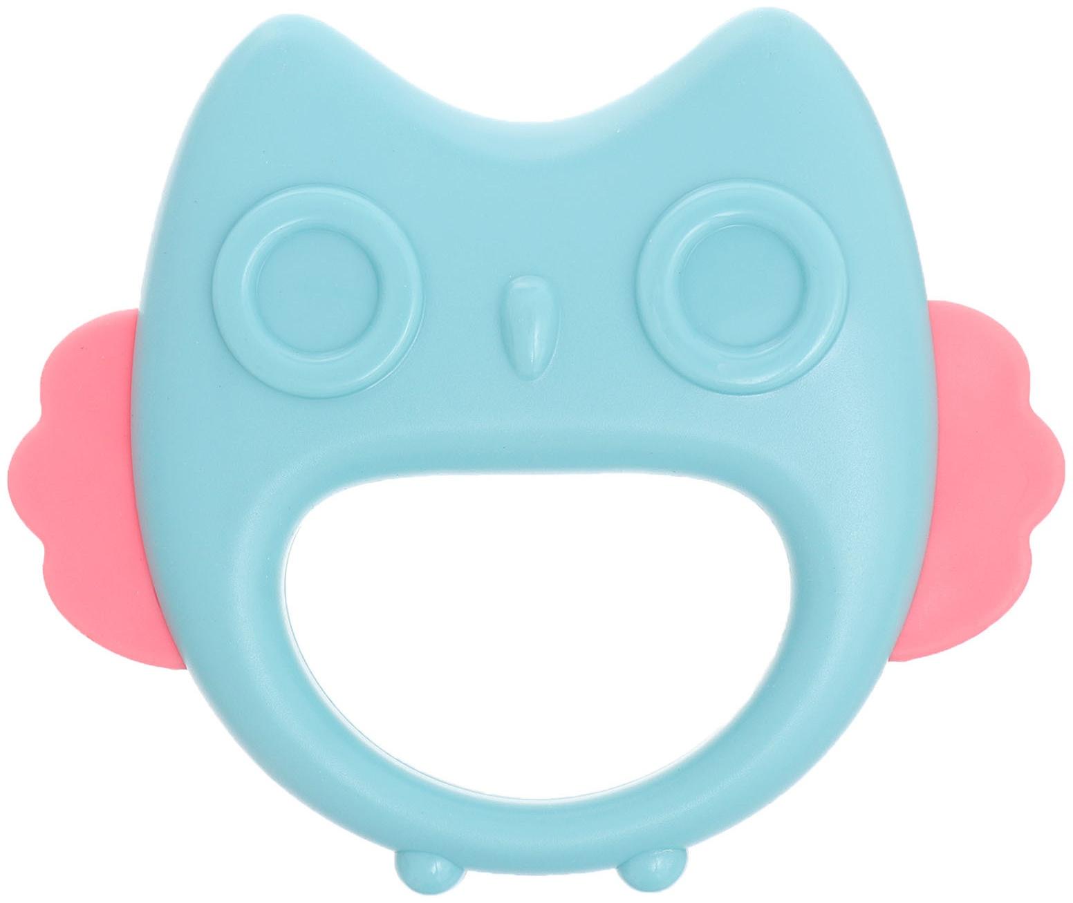 Погремушка «Сова», с прорезывателем