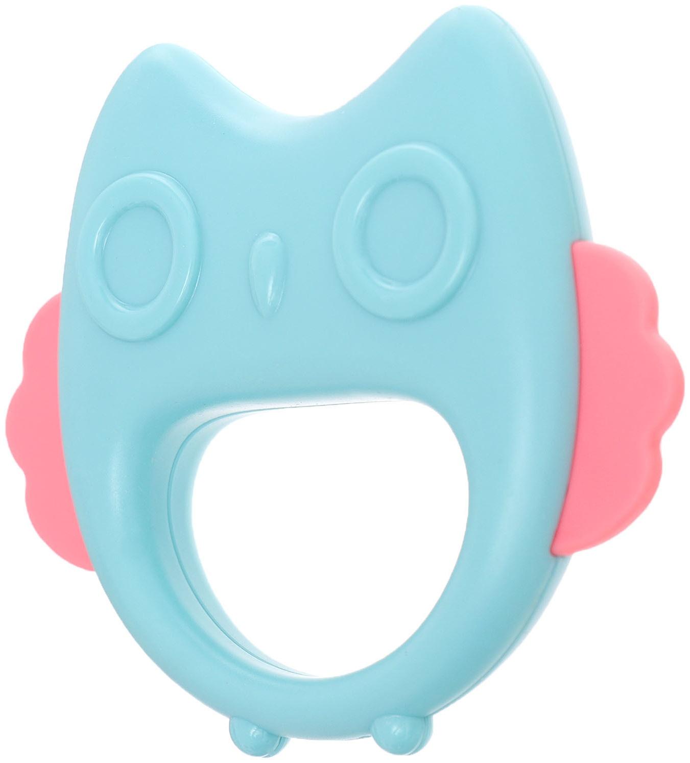 Погремушка «Сова», с прорезывателем