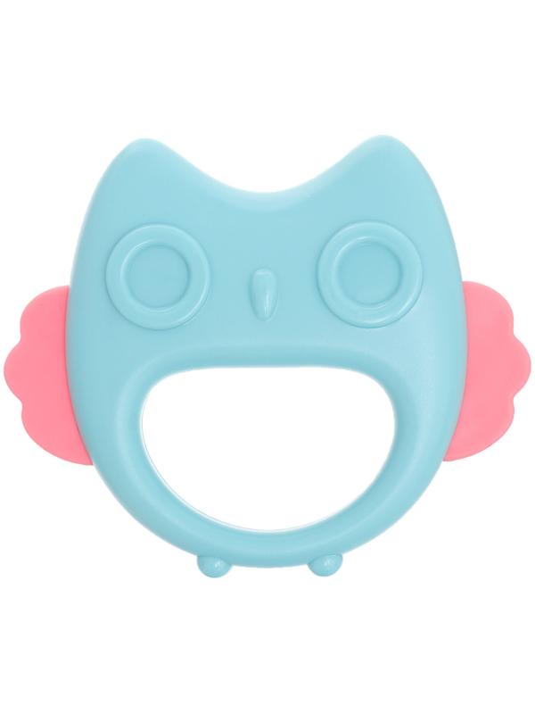 Погремушка «Сова», с прорезывателем