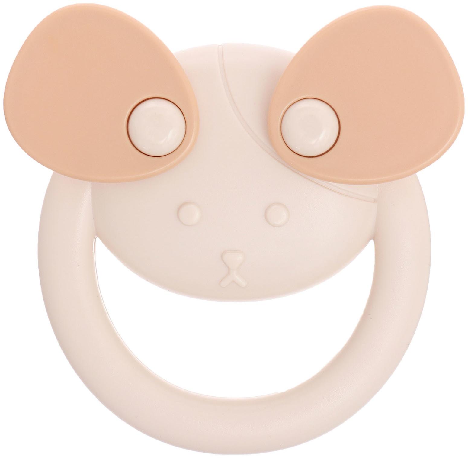 Погремушка «Собачка», с прорезывателем