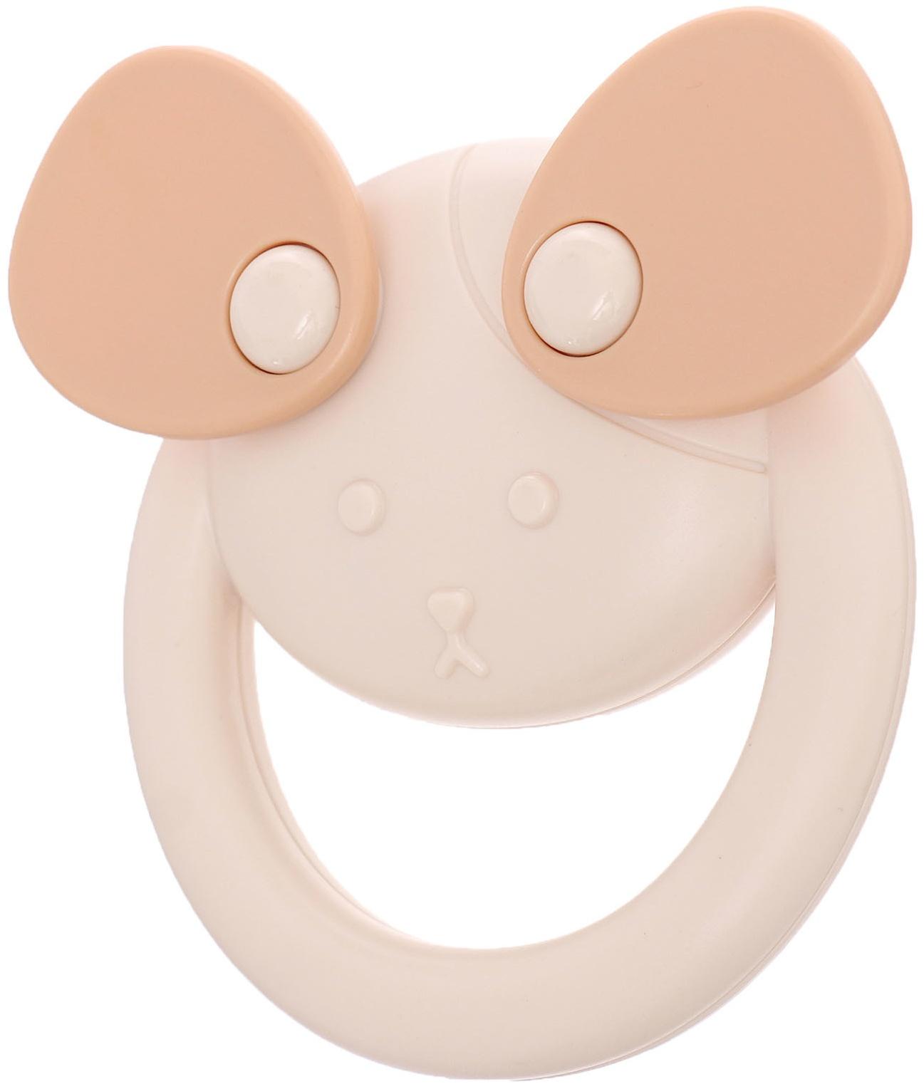 Погремушка «Собачка», с прорезывателем