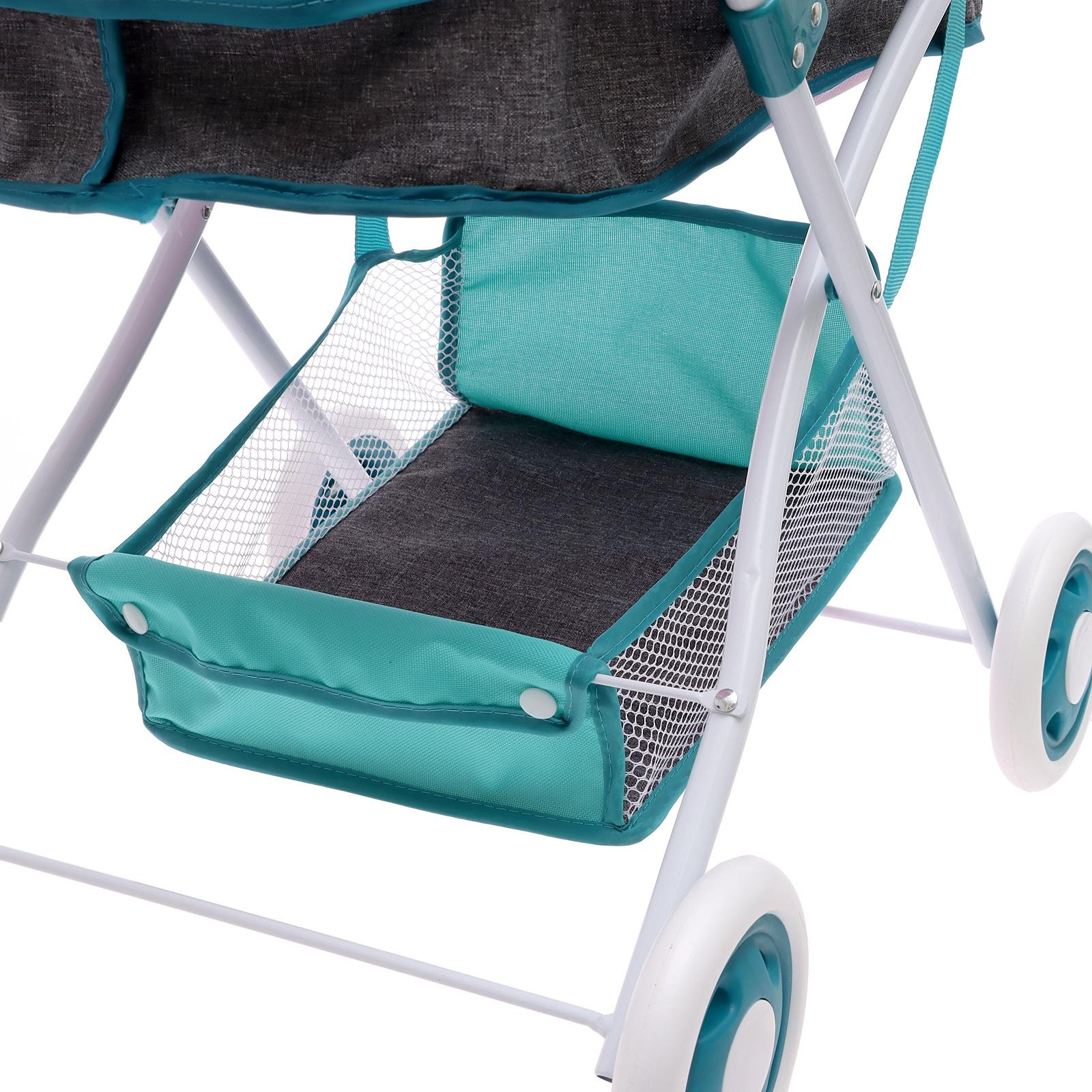 Коляска для кукол «Прогулка», универсальная, с корзиной