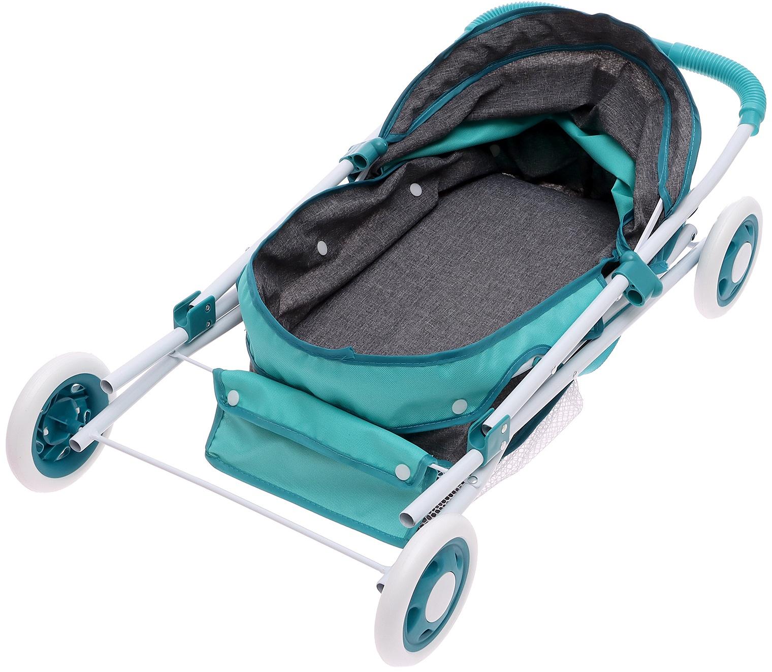 Коляска для кукол «Прогулка», универсальная, с корзиной