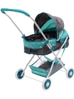 Коляска для кукол «Прогулка», универсальная, с корзиной
