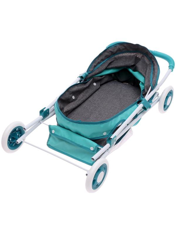 Коляска для кукол «Прогулка», универсальная, с корзиной