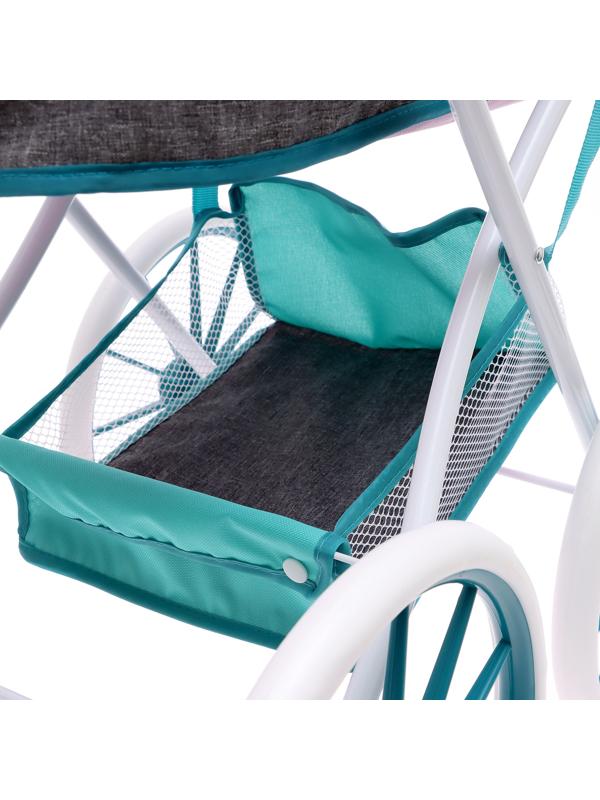 Коляска для кукол «Прогулка», универсальная, с корзиной