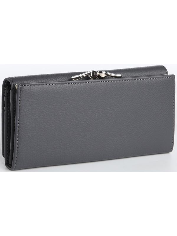 Кошелек жен 03-01-01, 18,5*4*9 см, 4 отд, 2отд/рамка, д/карт, д/монет, на магнитах,