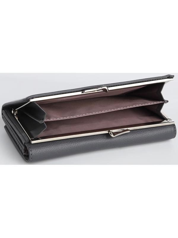 Кошелек жен 03-01-01, 18,5*4*9 см, 4 отд, 2отд/рамка, д/карт, д/монет, на магнитах,