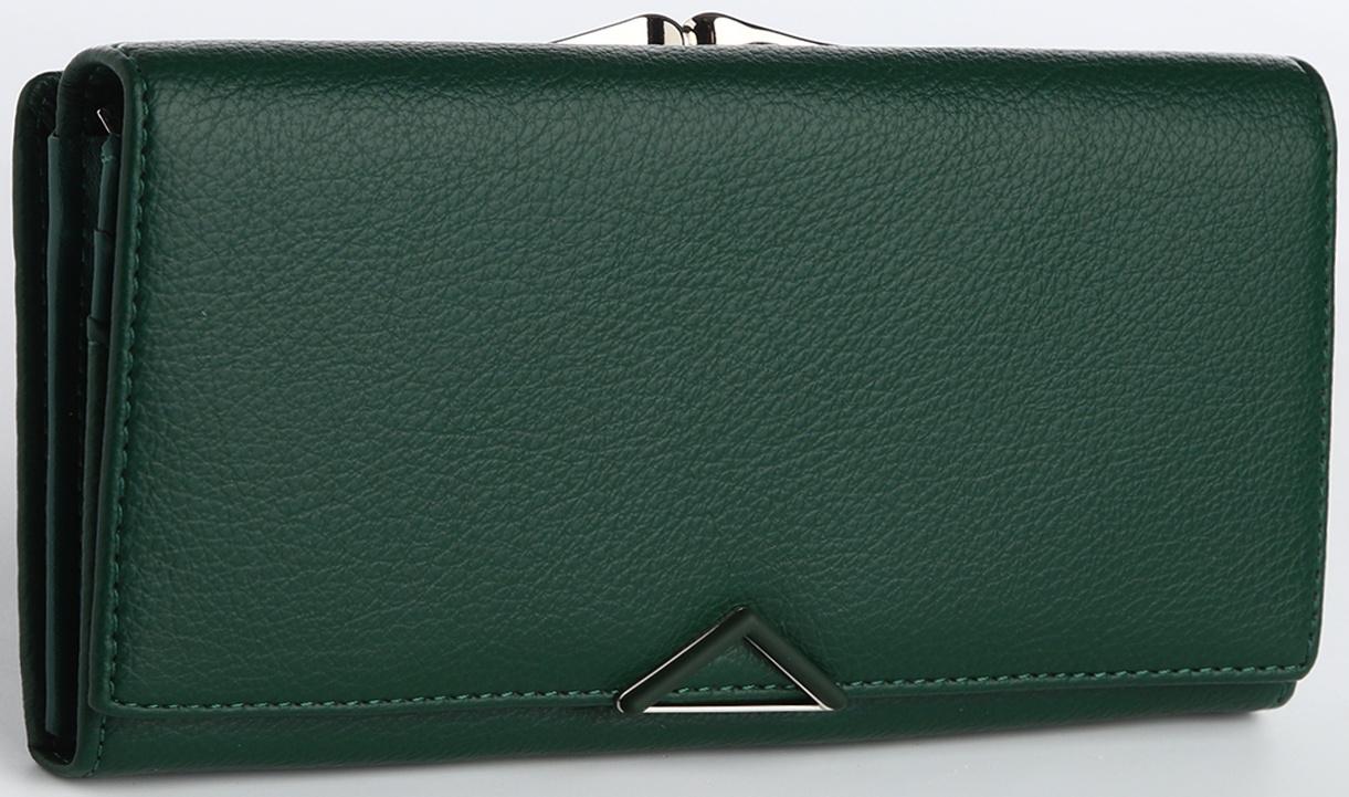 Кошелек жен 03-01-01, 18,5*4*9 см, 4 отд, 2отд/рамка, д/карт, д/монет, на магнитах,