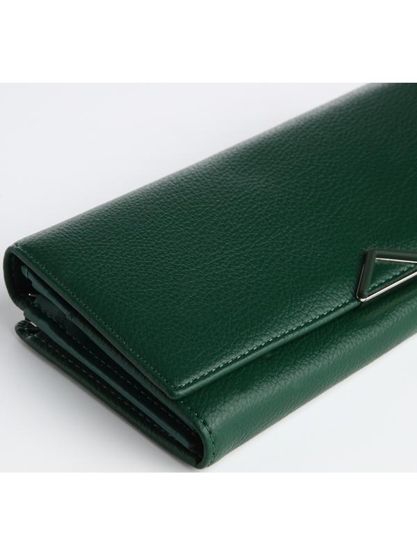 Кошелек жен 03-01-01, 18,5*4*9 см, 4 отд, 2отд/рамка, д/карт, д/монет, на магнитах,