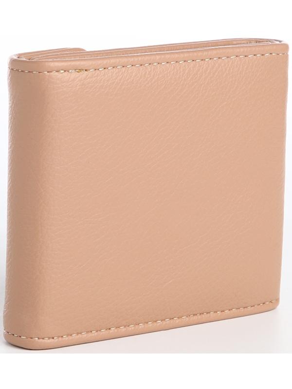 Кошелек жен 10-01-01,  11*2,5*9,5 см, 2 отд, д/карт, д/монет, на магните, бежевый