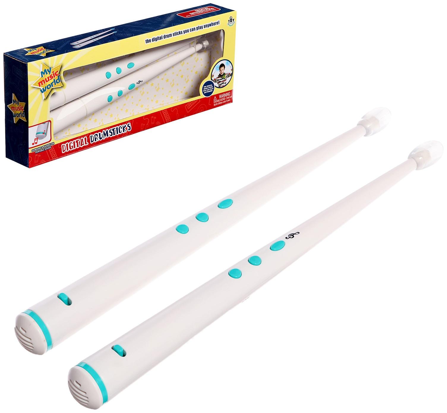 Электронные барабанные палочки «Рокстар», звуковые, световые эффекты