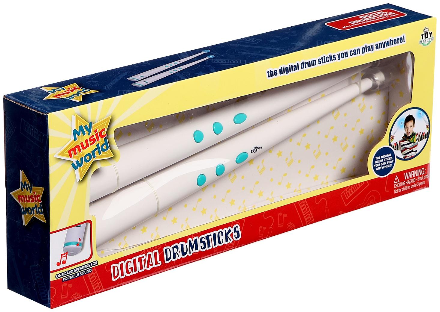 Электронные барабанные палочки «Рокстар», звуковые, световые эффекты