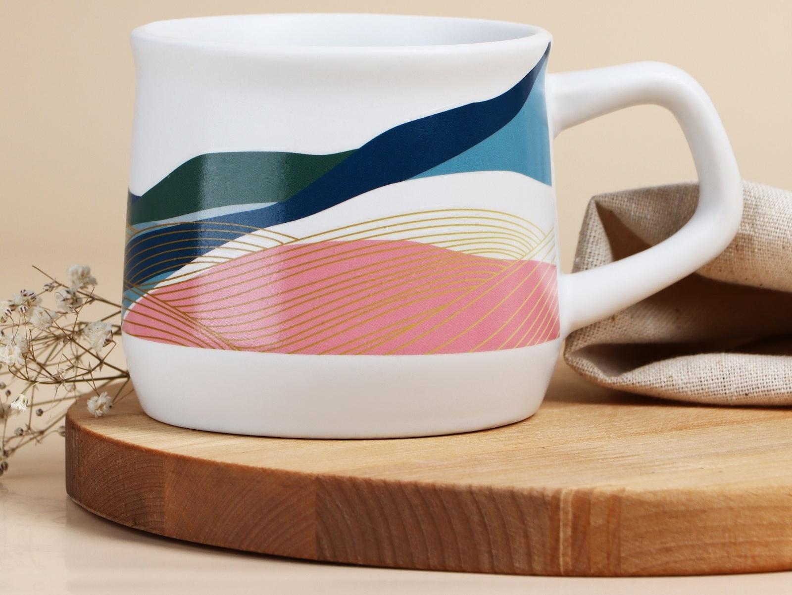 Кружка «Горы», 380 мл