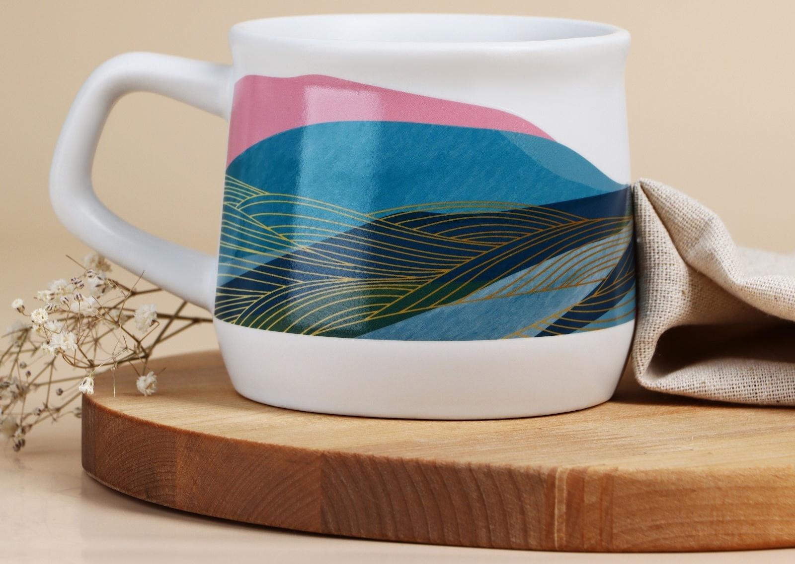 Кружка «Горы», 380 мл