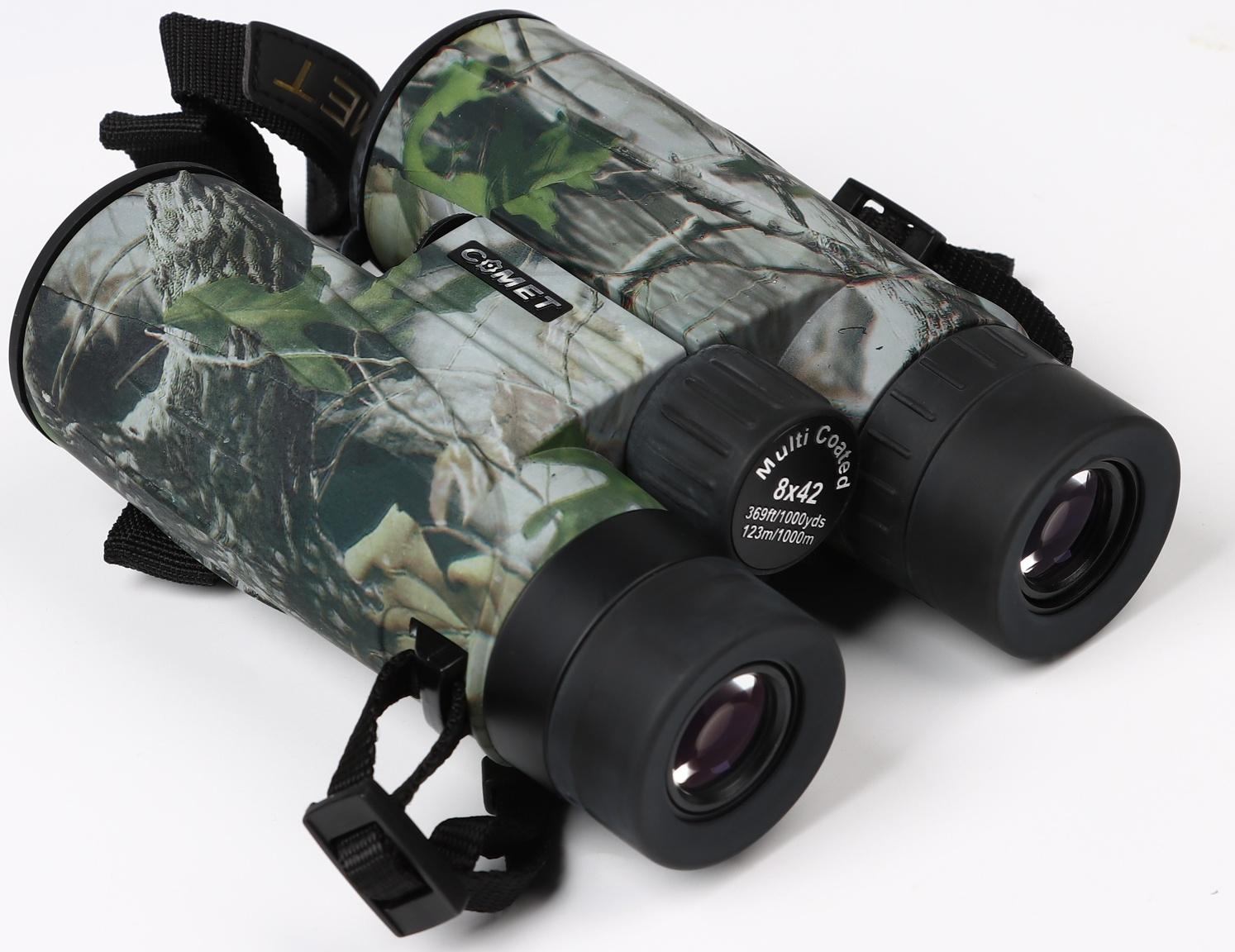 Бинокль Охотник, зум 8, объектив 42мм