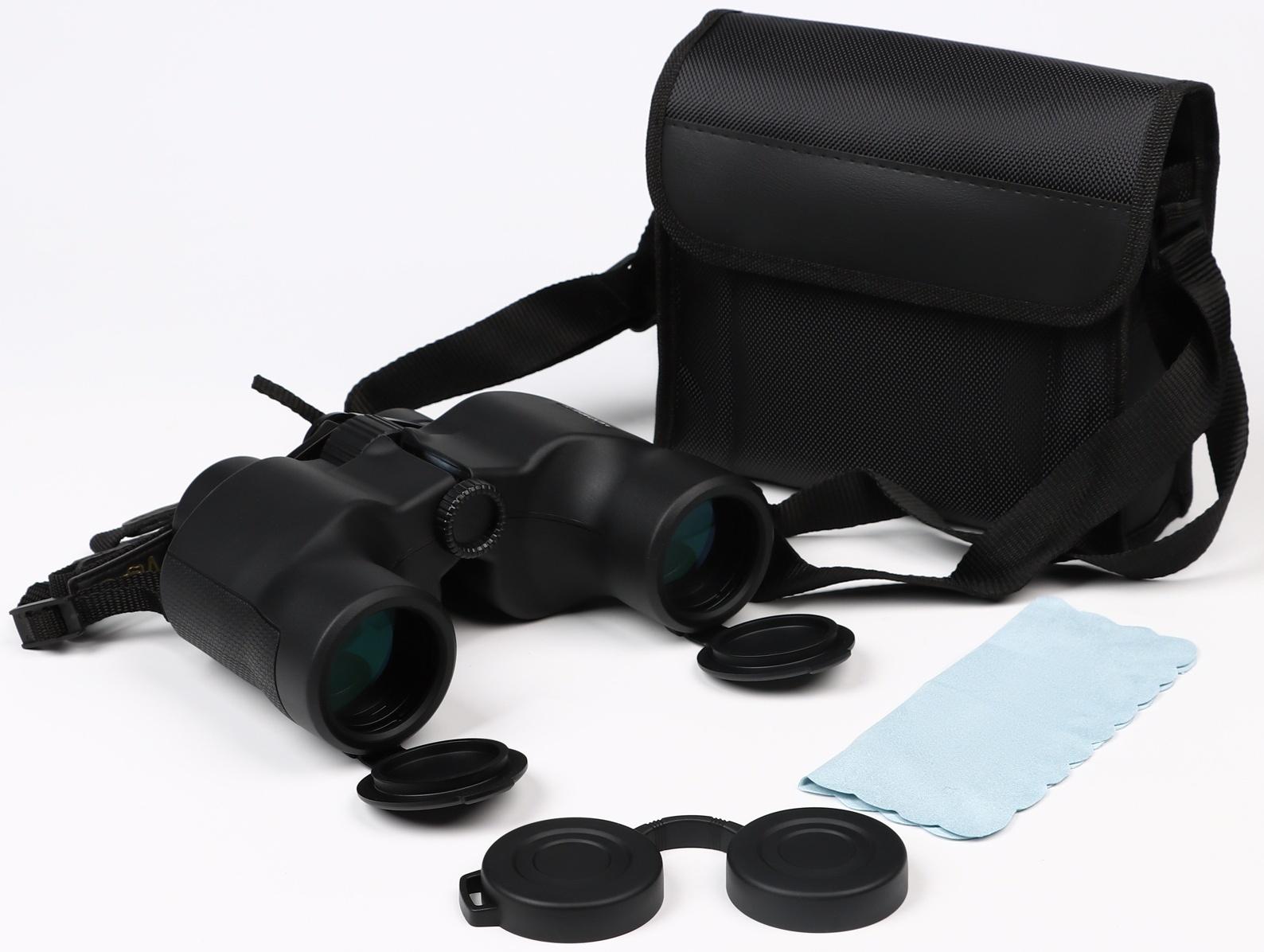 Бинокль Импакт, зум 8, объектив 40мм, водонепроницаемый