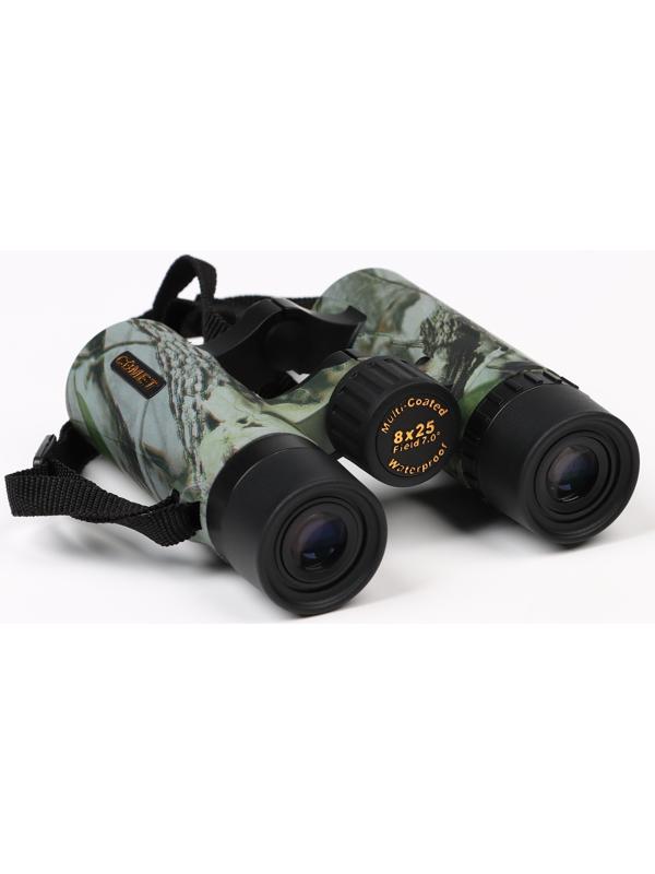 Бинокль Эксперт, зум 8, объектив 25мм, водонепроницаемый