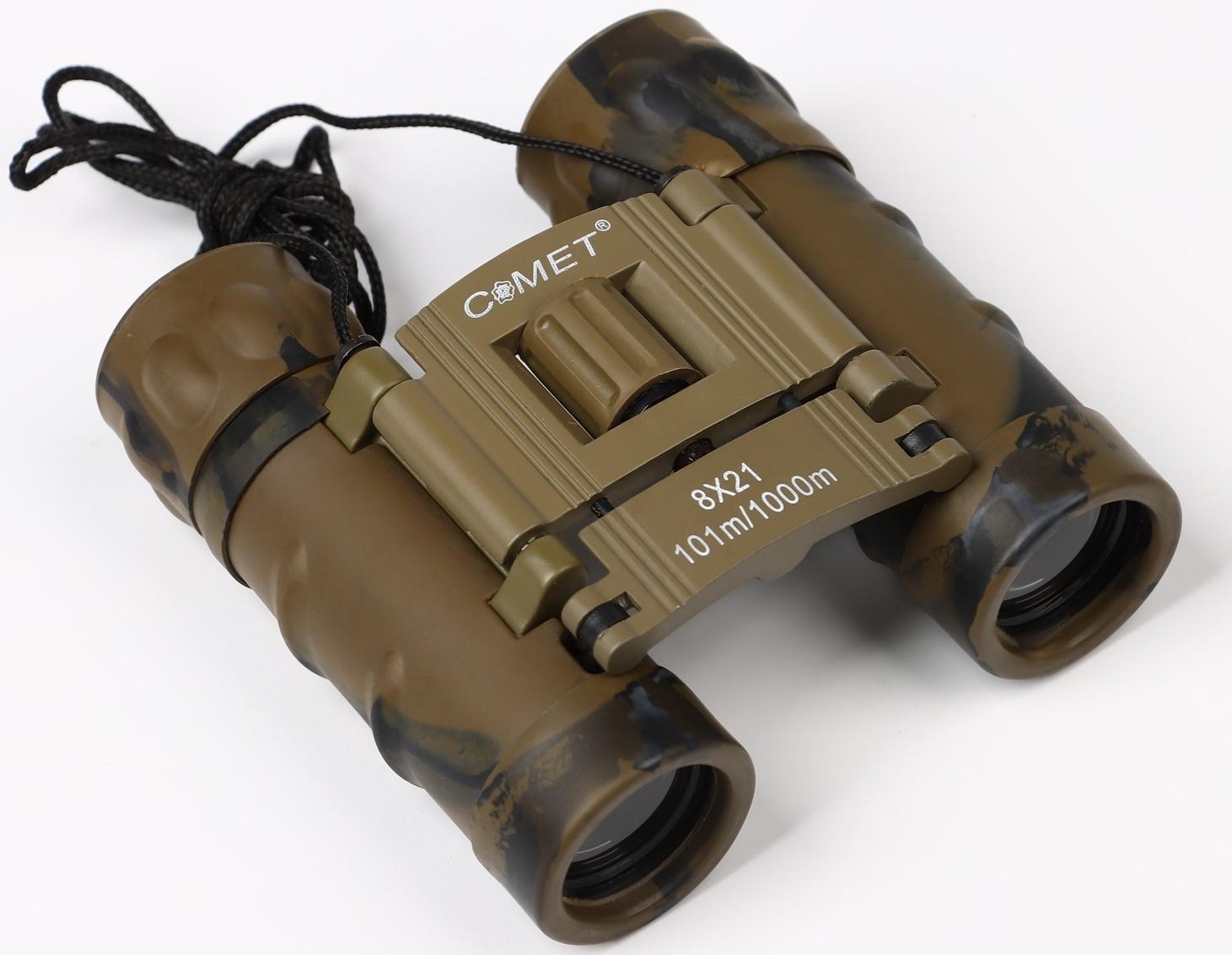 Бинокль Охотник, зум 8, объектив 21мм