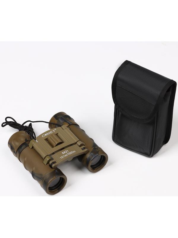 Бинокль Охотник, зум 8, объектив 21мм