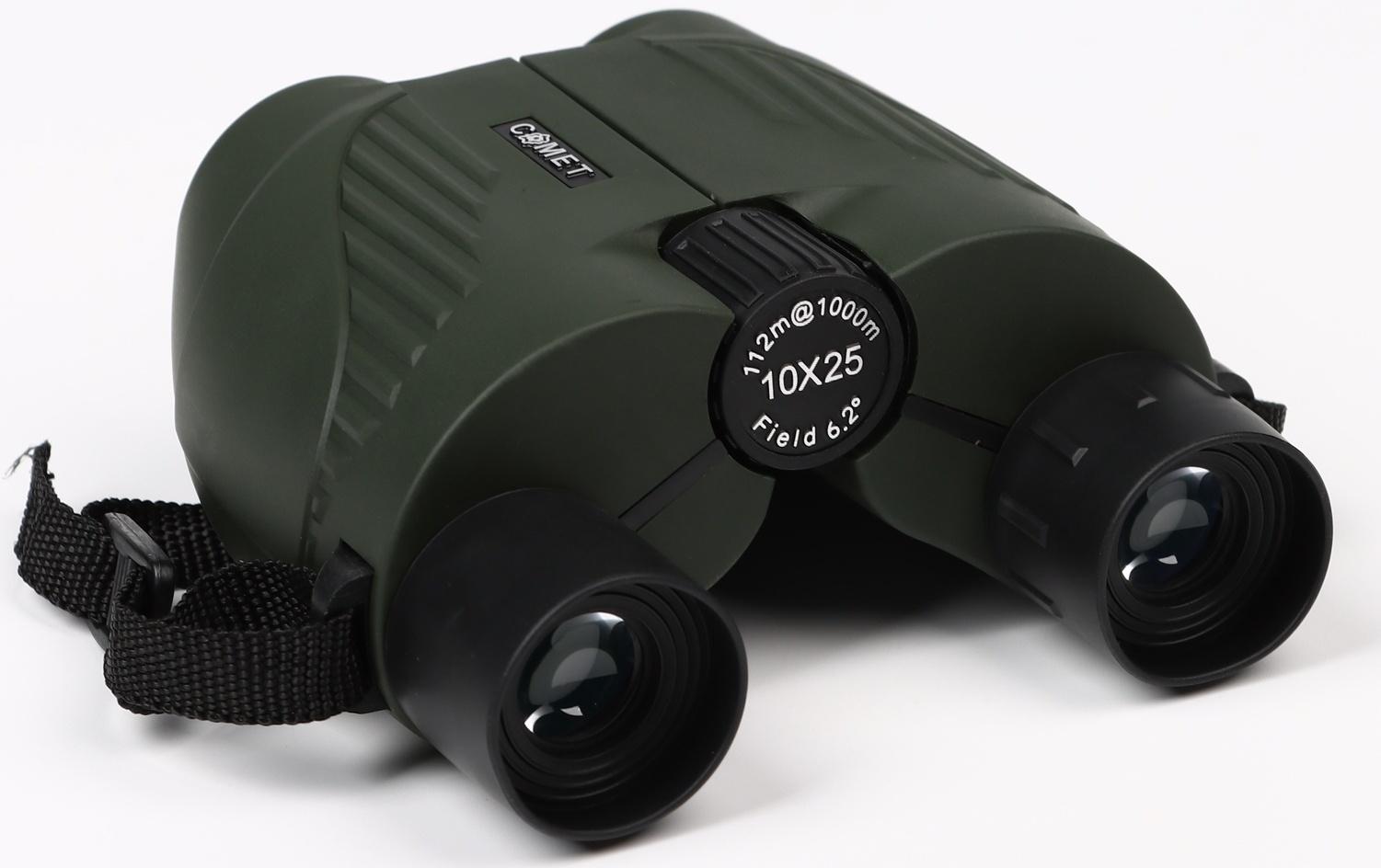 Бинокль Охотник, зум 10, объектив 25мм