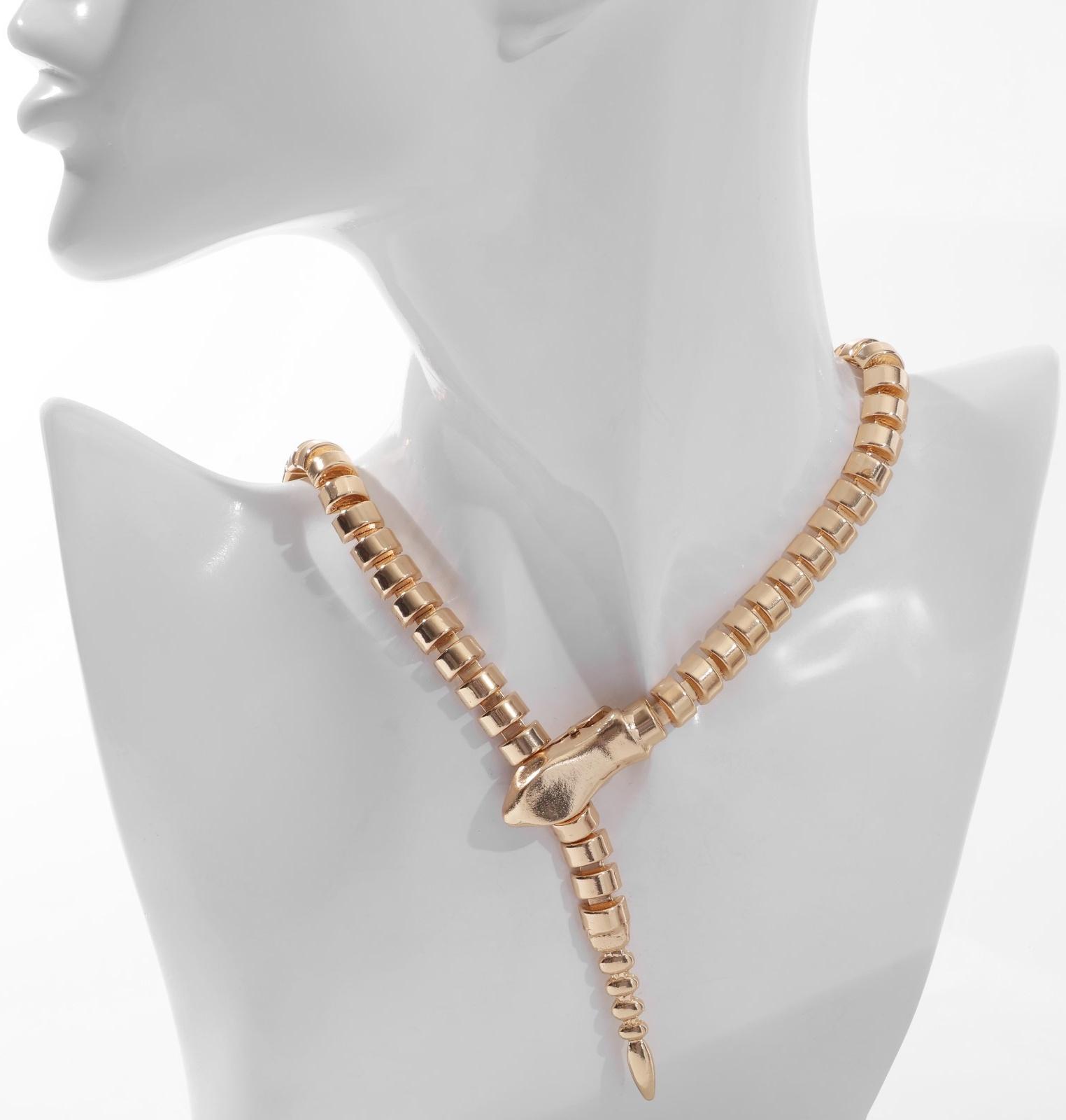 Колье металл 