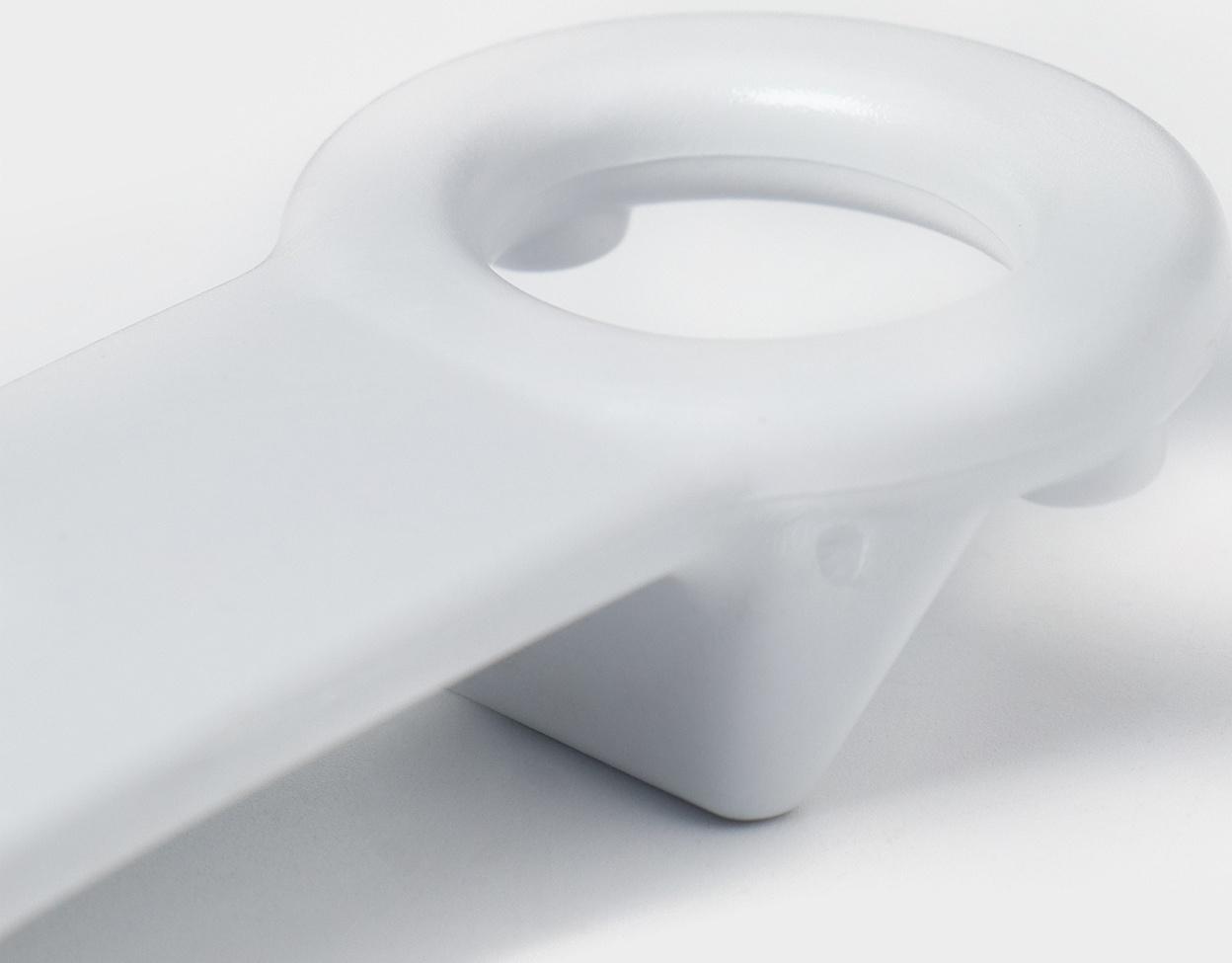 Открывашка винтовых крышек, цвет белый