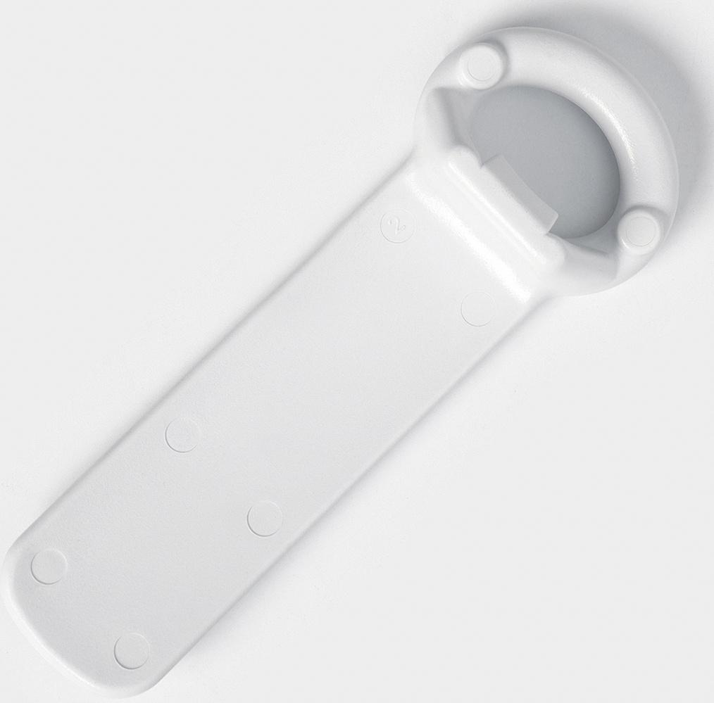 Открывашка винтовых крышек, цвет белый