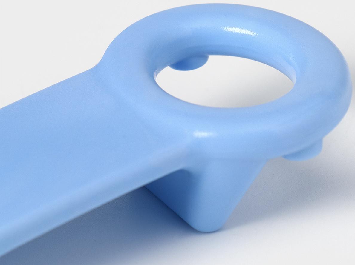 Открывашка винтовых крышек, цвет голубой