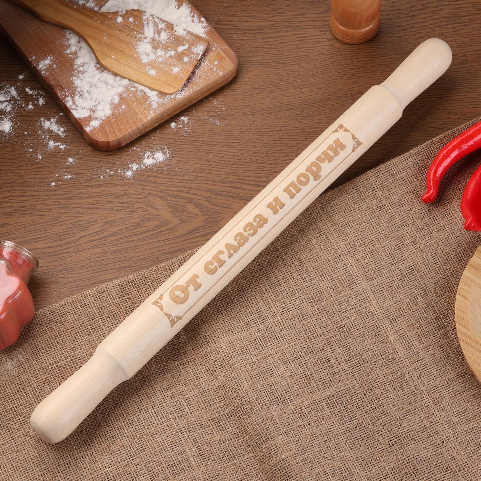 Скалка большая с гравировкой 