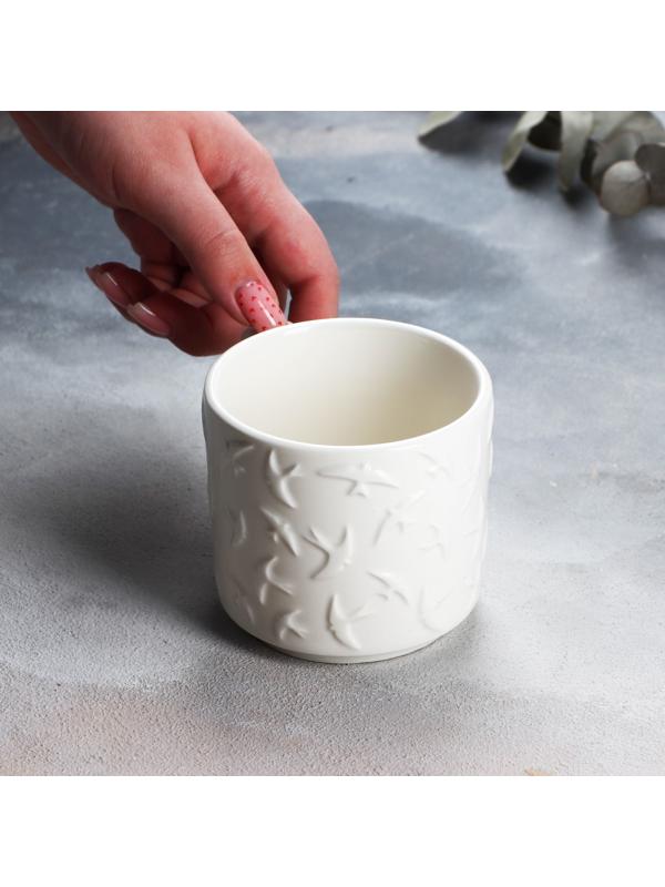 Кружка «Ласточки» белая, 260 мл