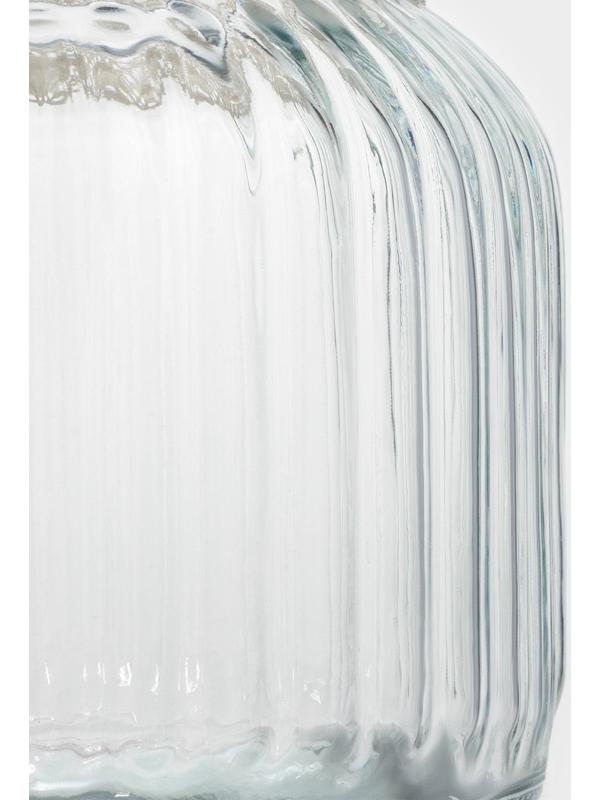 Банка стеклянная для сыпучих продуктов с керамической крышкой Доляна «Морская звезда», 600 мл, 11×19 см