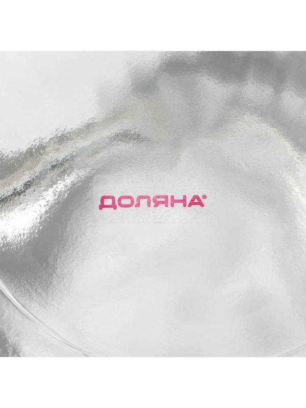 Банка стеклянная для сыпучих продуктов с керамической крышкой Доляна «Варенье», 600 мл, 11×15,5 см