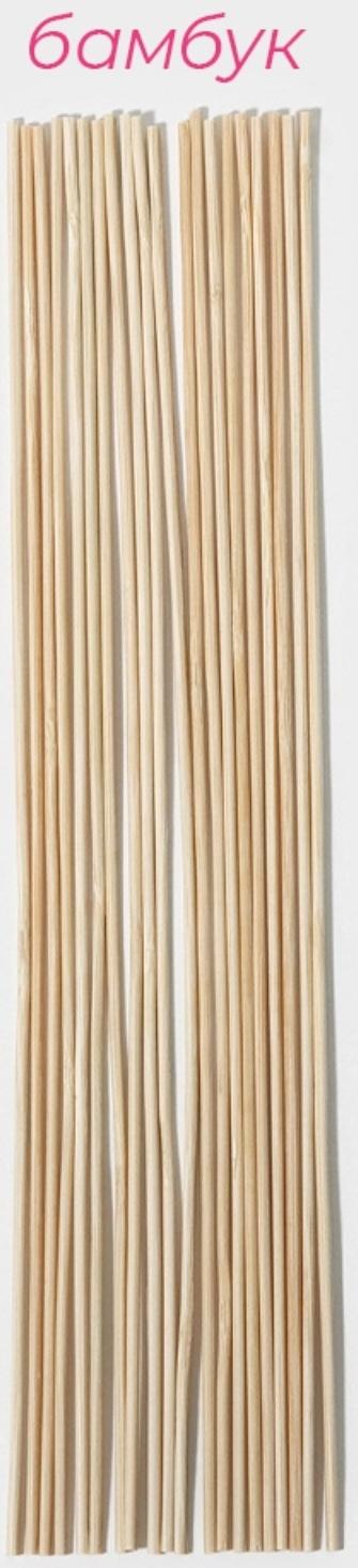 Набор деревянных палочек-дюбелей для кондитерских изделий Доляна, 20 шт, 30 см, d=2 мм