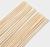 Набор деревянных палочек-дюбелей для кондитерских изделий Доляна, 20 шт, 30 см, d=2 мм