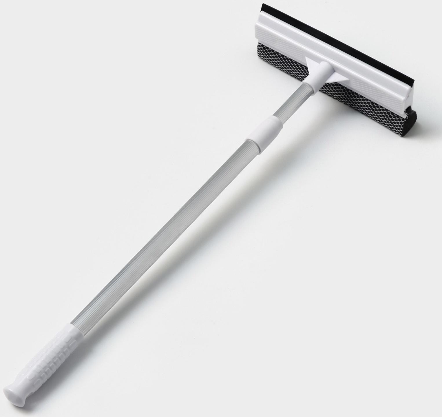 Набор для мытья окон Raccoon: поролоновая насадка, две насадки из микрофибры с держателем