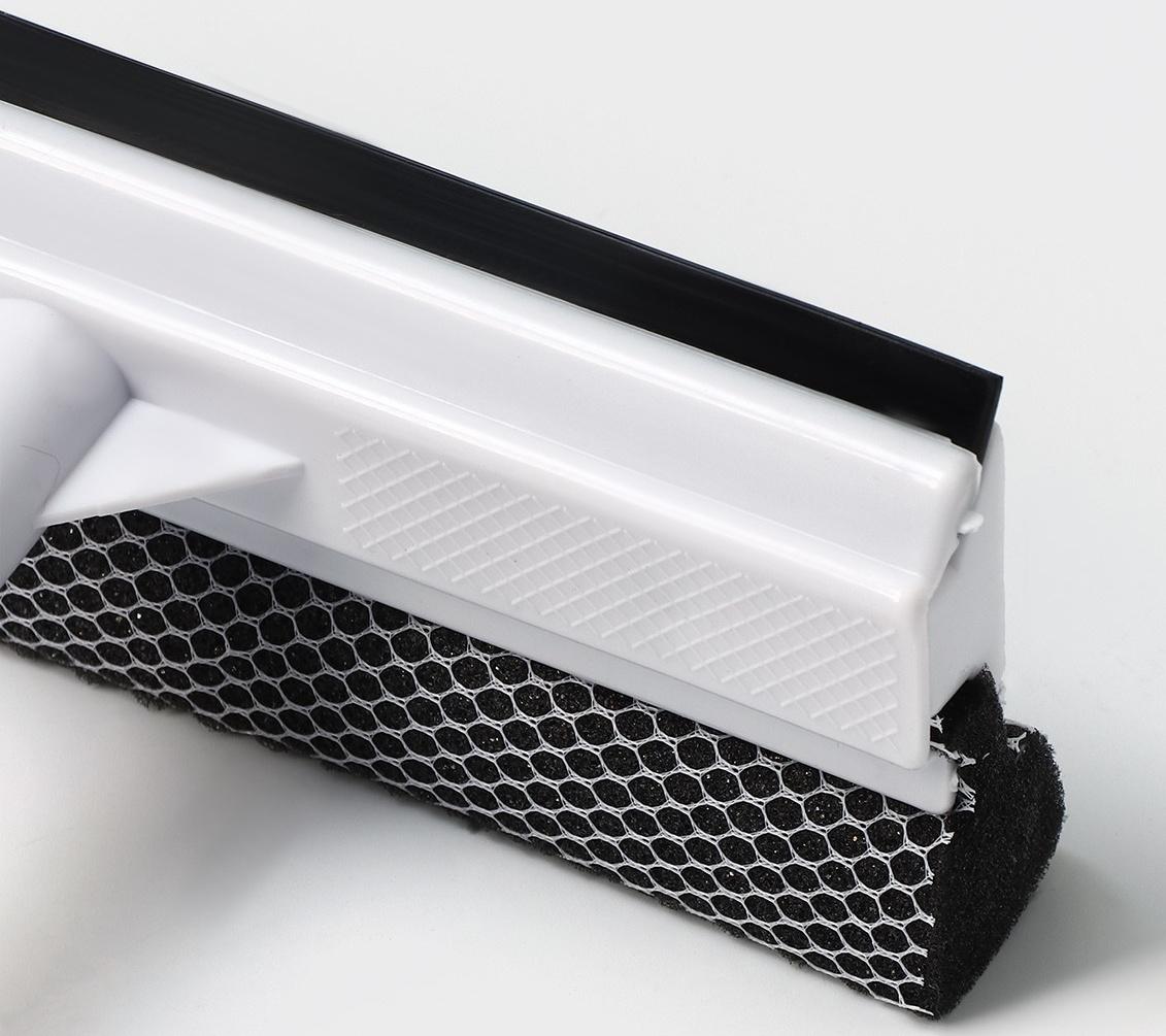 Набор для мытья окон Raccoon: поролоновая насадка, две насадки из микрофибры с держателем