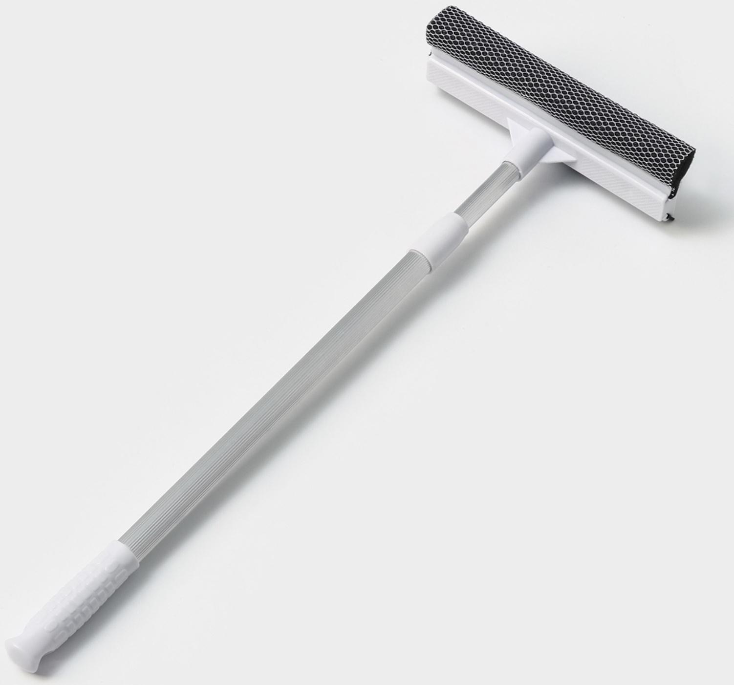 Набор для мытья окон Raccoon: поролоновая насадка, две насадки из микрофибры с держателем