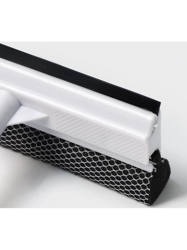 Набор для мытья окон Raccoon: поролоновая насадка, две насадки из микрофибры с держателем