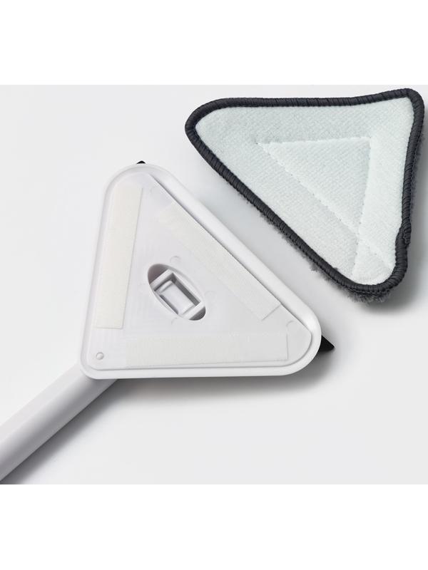 Набор для мытья окон Raccoon: поролоновая насадка, две насадки из микрофибры с держателем