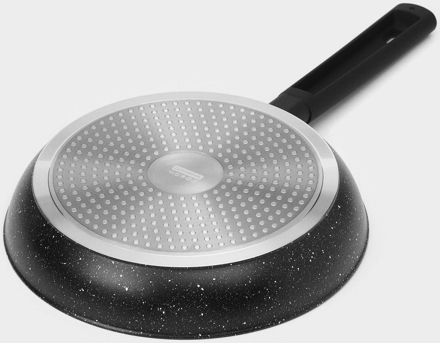 Сковорода Доляна «Первый дом», d=24 см, антипригарное покрытие, индукция